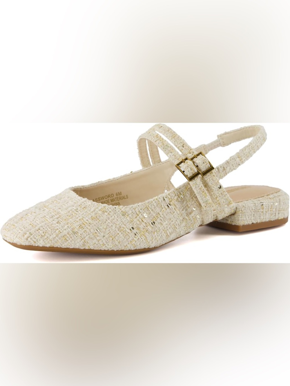 Tahari Tweed Sparkle Mary Jane